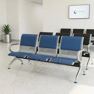 3-Seater Office Bench.