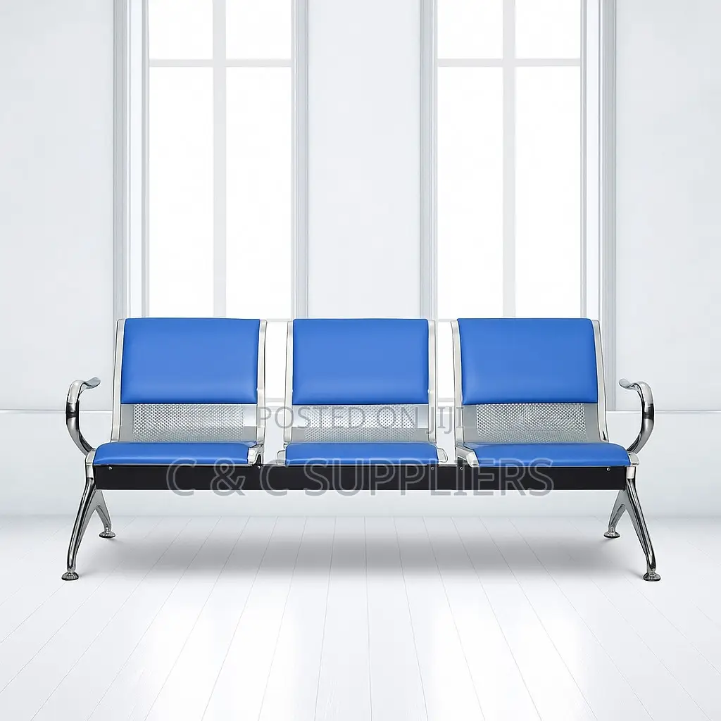 3-Seater Office Bench.