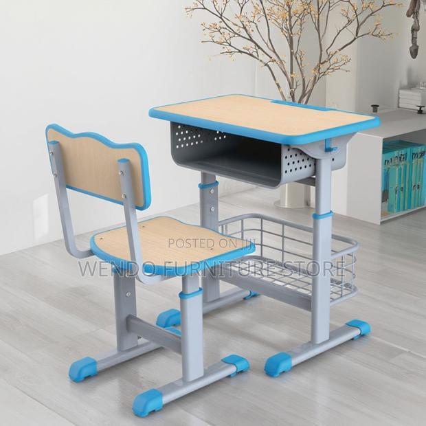 Home Desk; Ergonomic Adjustable Kids Desk Chair Set