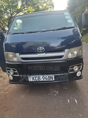 Toyota HiAce SV Premium 2013 Black