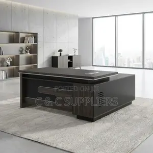 Imported L-Shaped Executive Desk-180cm