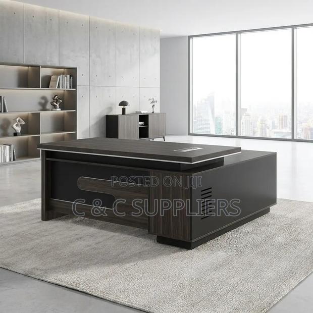 Imported L-Shaped Executive Desk-180cm