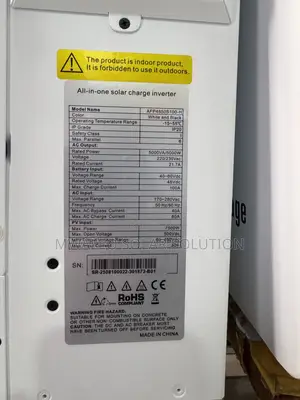 Srne 5kw Lithium Package