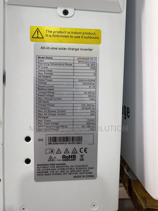 Srne 5kw Lithium Package - thumbnail 3