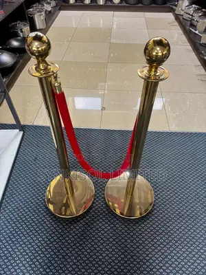 Gold Stanchion Posts
