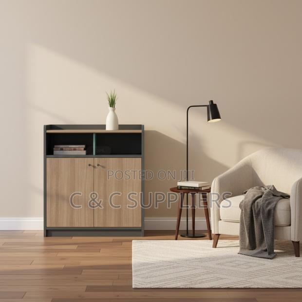 Wooden C C Credenza Office Cabinet. - thumbnail 3