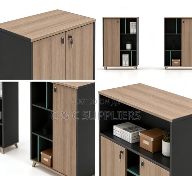 Wooden C C Credenza Office Cabinet. - thumbnail 5