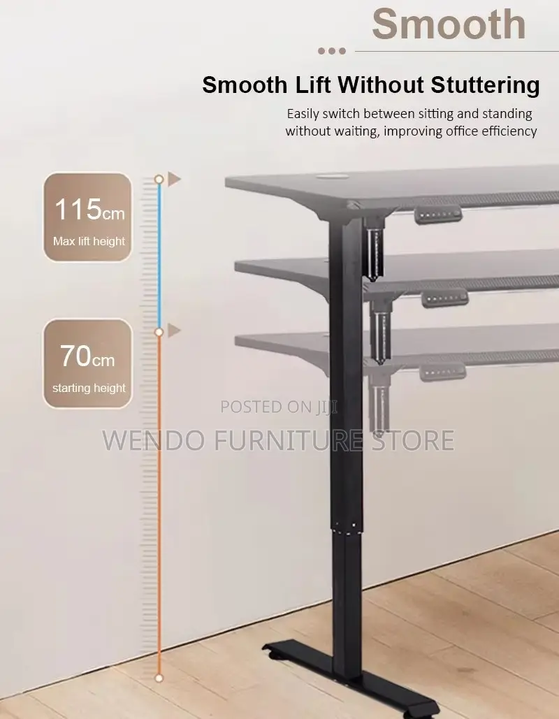Office Desk; Ergonomic Home Office Adjustable Desk