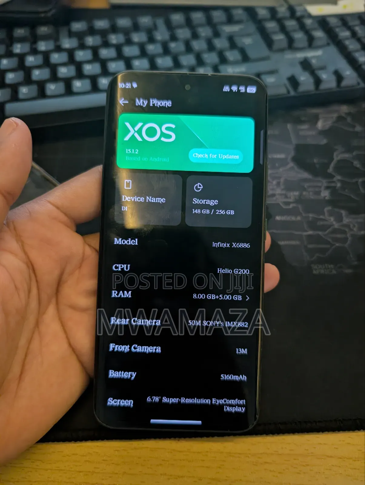 Infinix Hot 60 Pro+ 128 GB Black