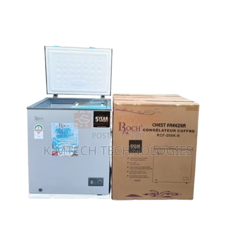 145 Litres Roch Chest Freezer 200-K-B