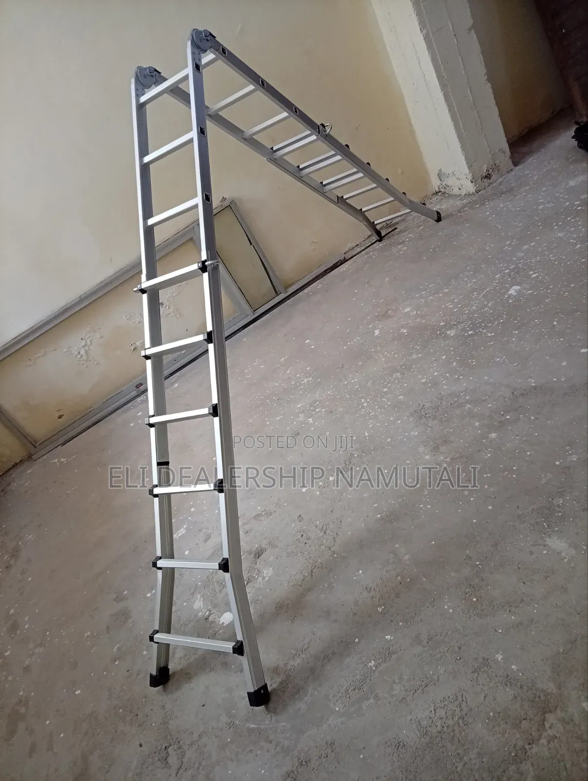 Aluminum Multi-Purpose Ladder 4x6 | Extension a-Frame Ladder