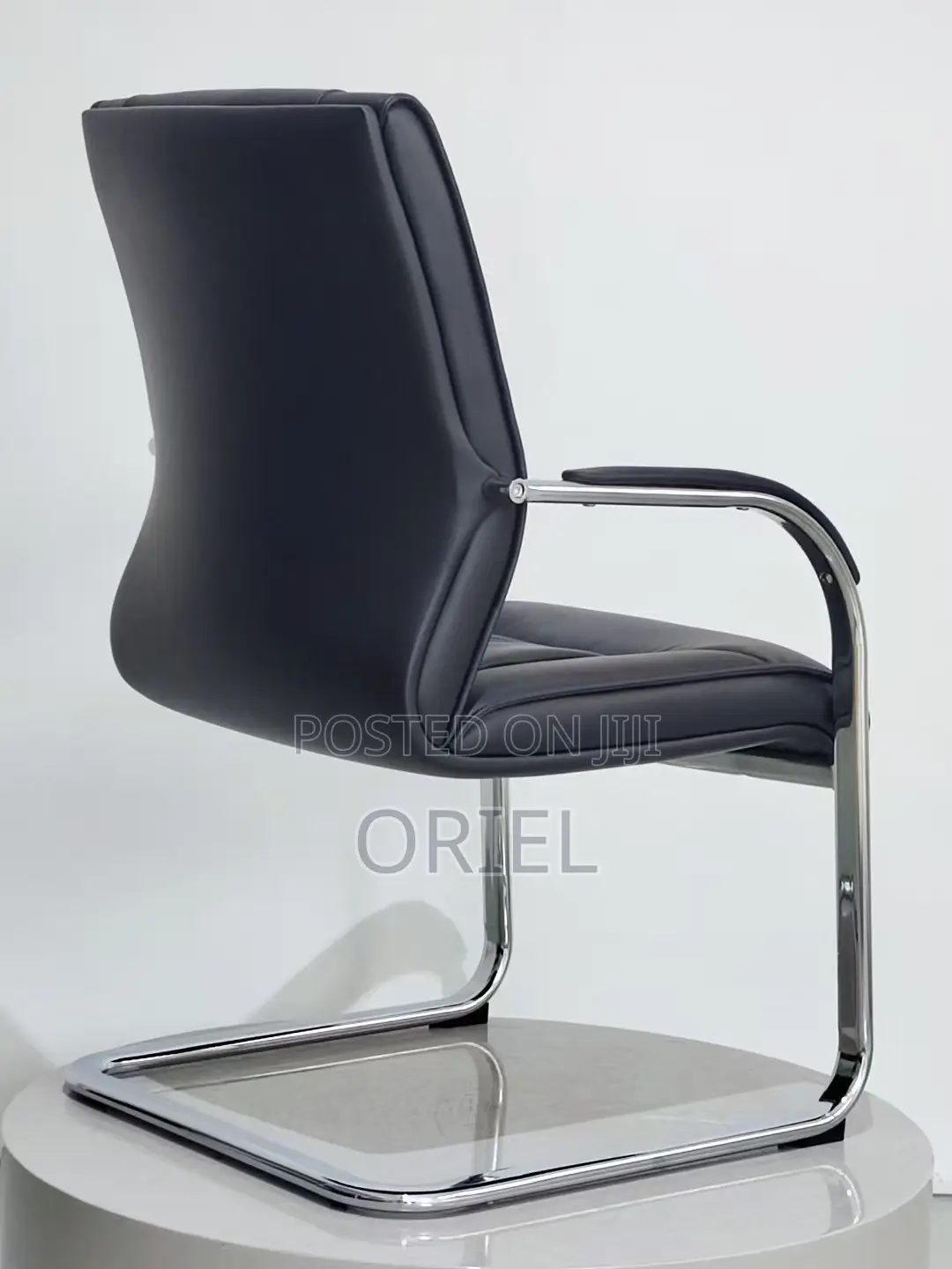 Office Chair ; Sled Base Executive High-Back Office Chair