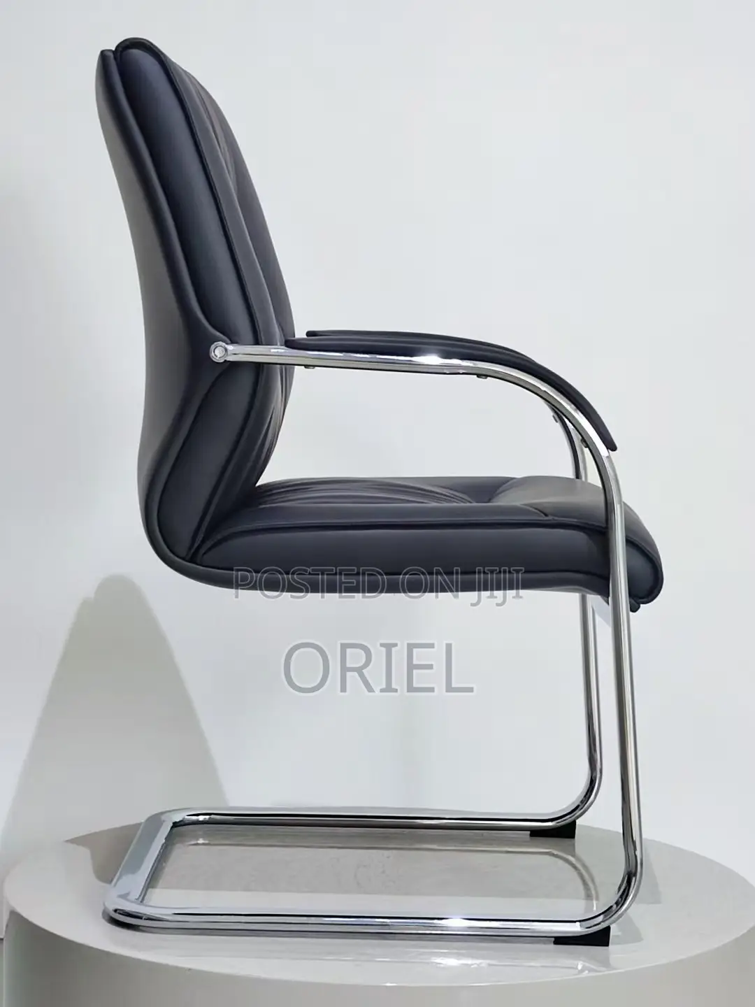 Office Chair ; Sled Base Executive High-Back Office Chair