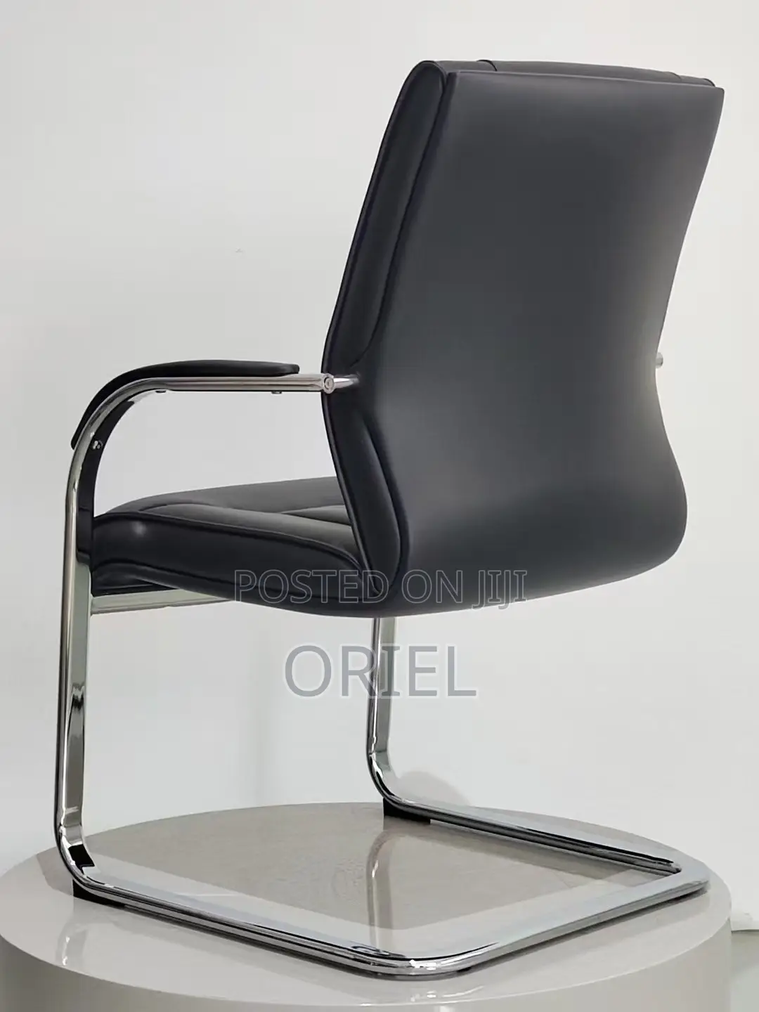 Office Chair ; Sled Base Executive High-Back Office Chair