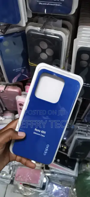 Oppo Note 60x Vibrant Blue Matte Finish Cover