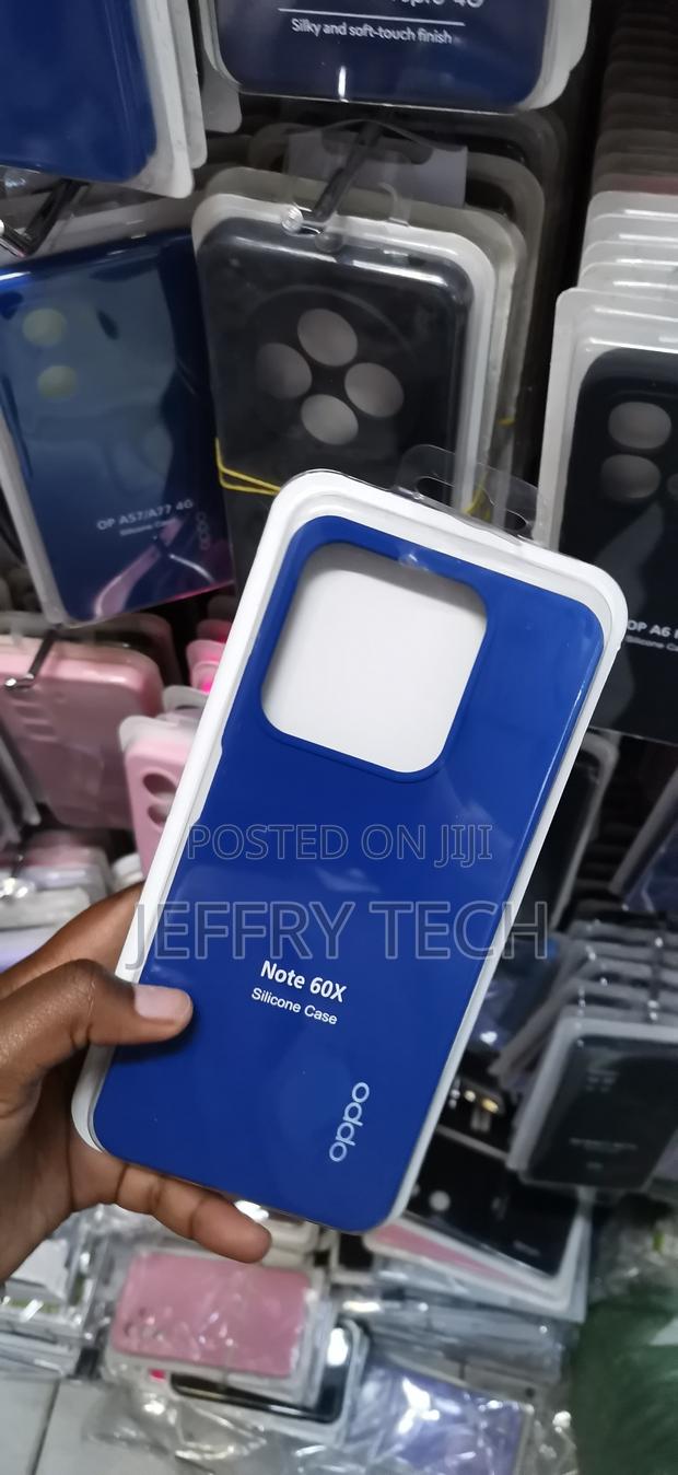 Oppo Note 60x Vibrant Blue Matte Finish Cover - thumbnail 2