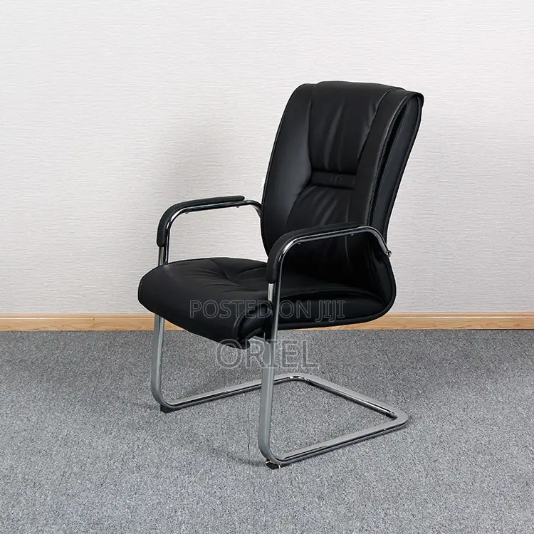 Office Chair ; Sled Base Executive High-Back Office Chair