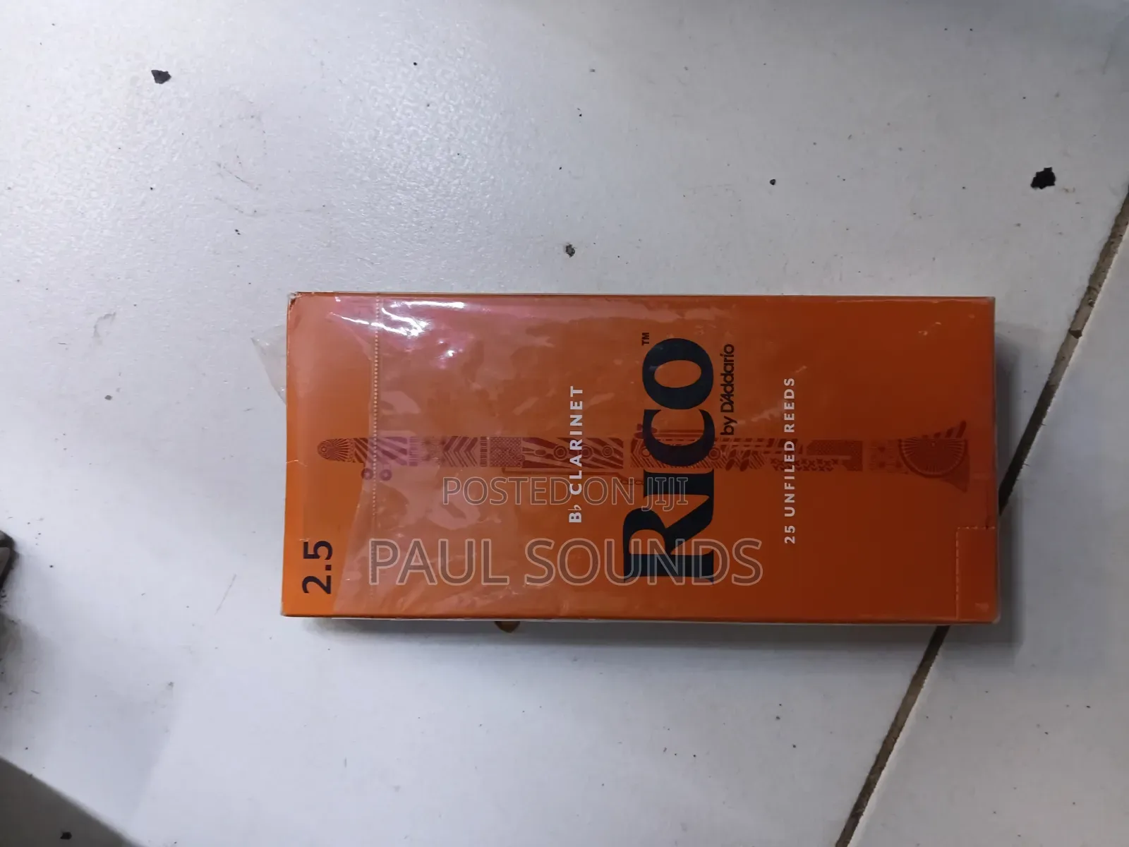 Rico by d'Addario Bb Clarinet Reeds (Strength 2.5)