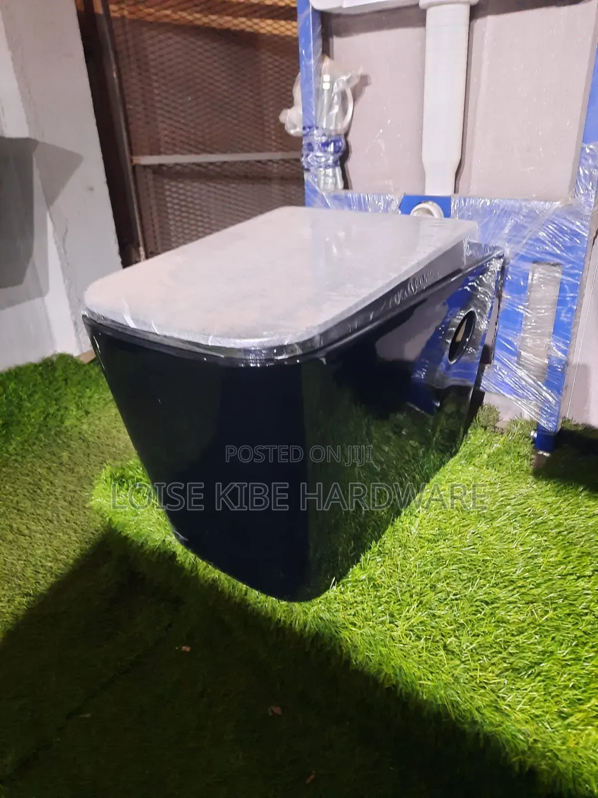Black Wall Hung Toilet Available