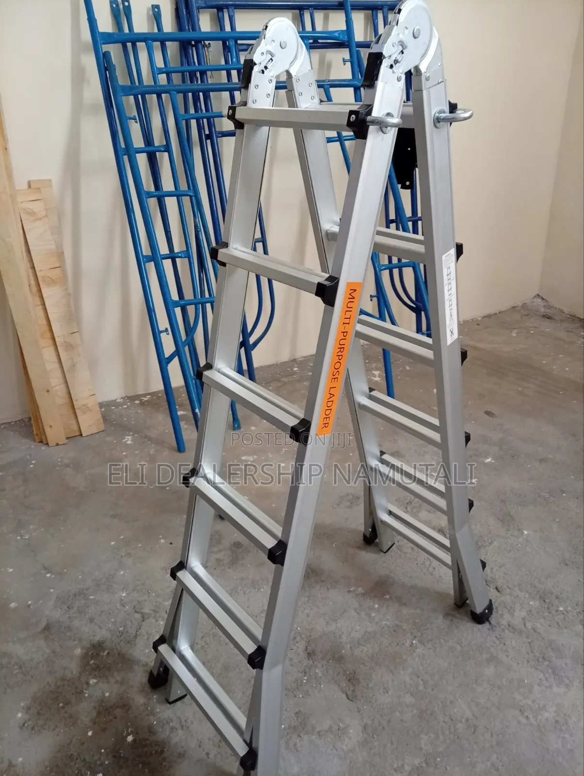 Heavy Duty 4x6 Folding Ladder | Professional Aluminum Giant Ladder