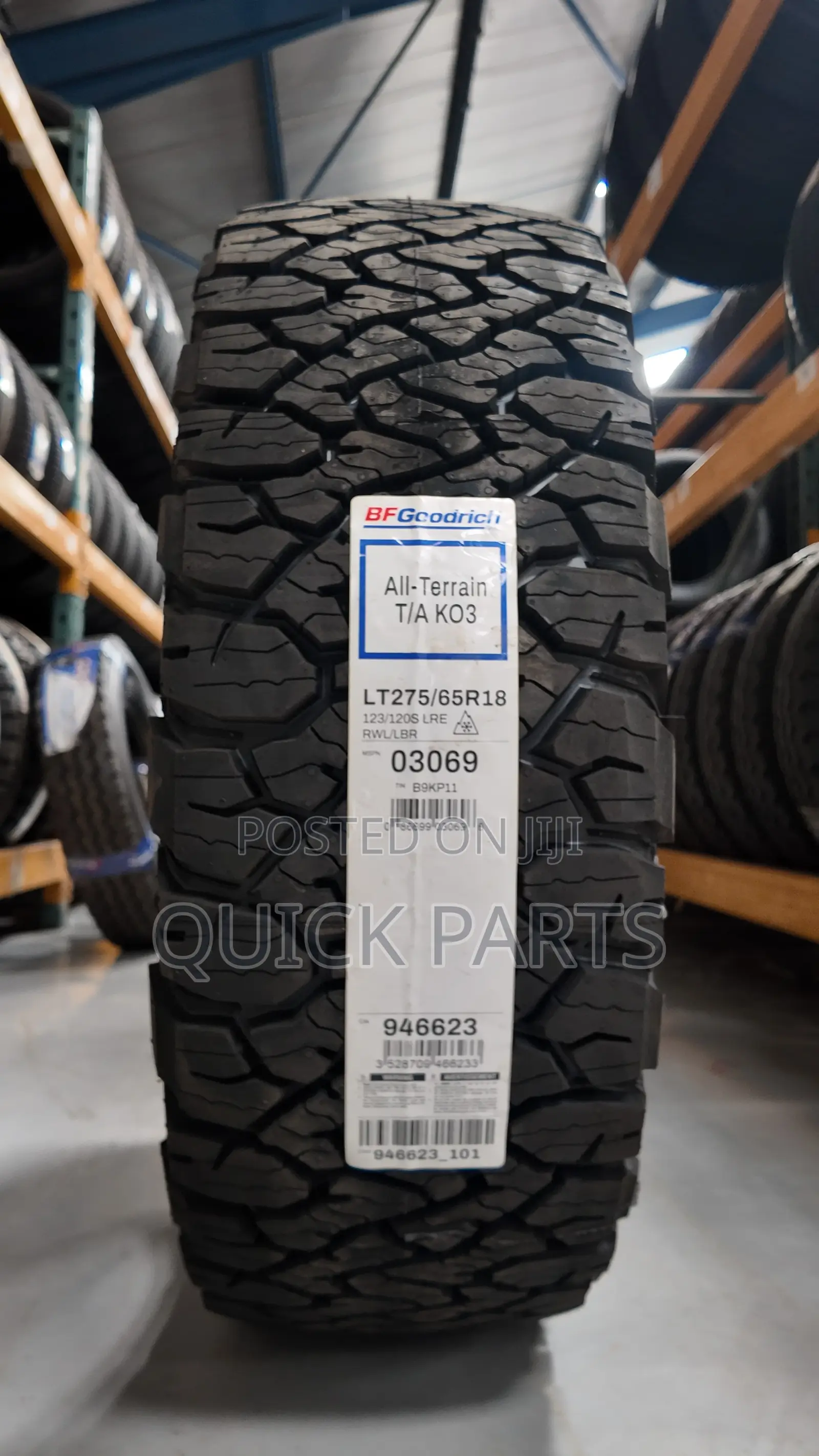 Bf Goodrich 275/65 R18 123/120s All Terrain
