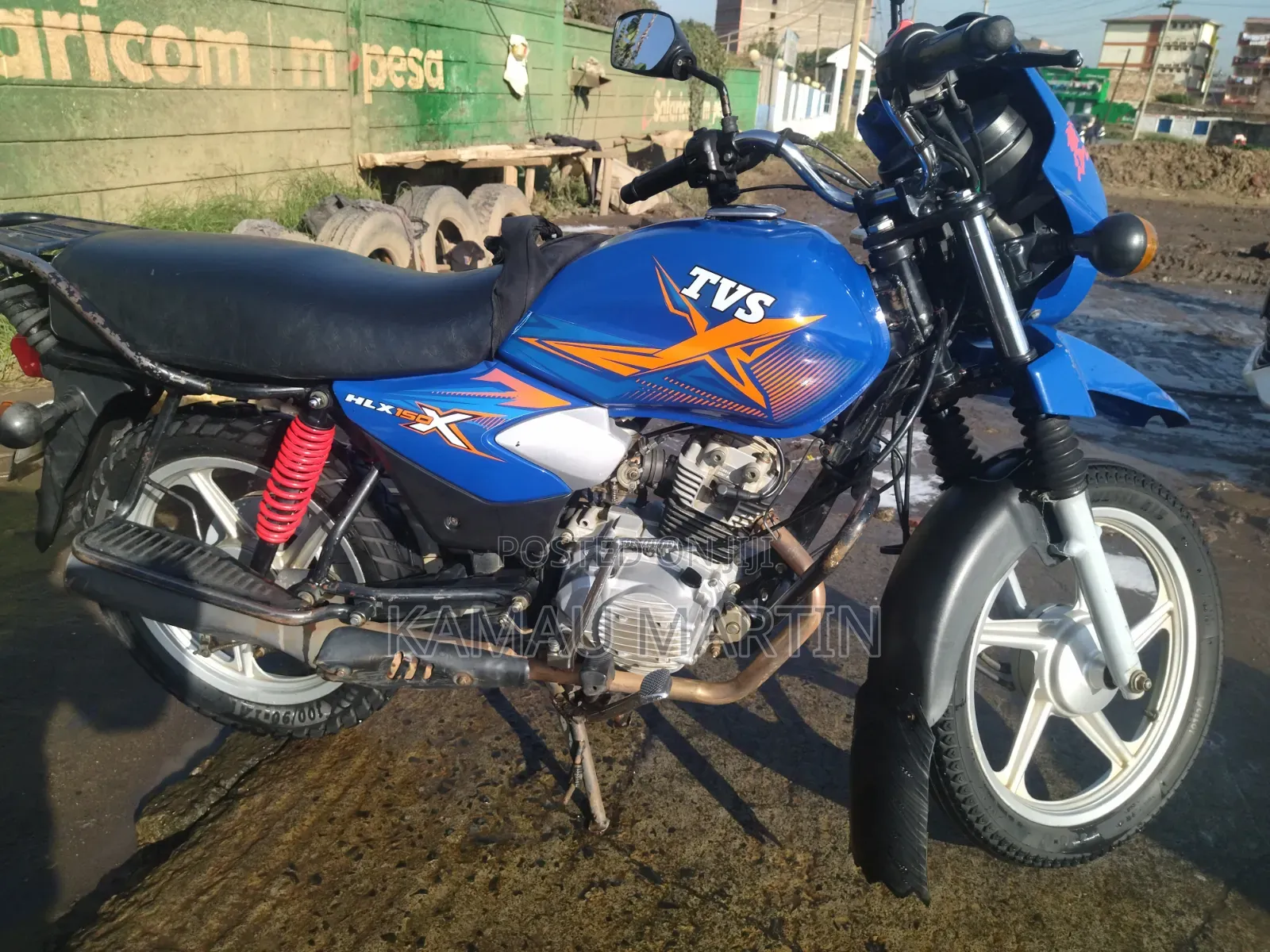 TVS HLX Plus ES 2023 Blue
