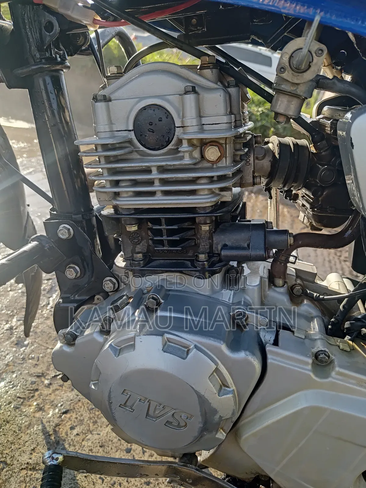 TVS HLX Plus ES 2023 Blue