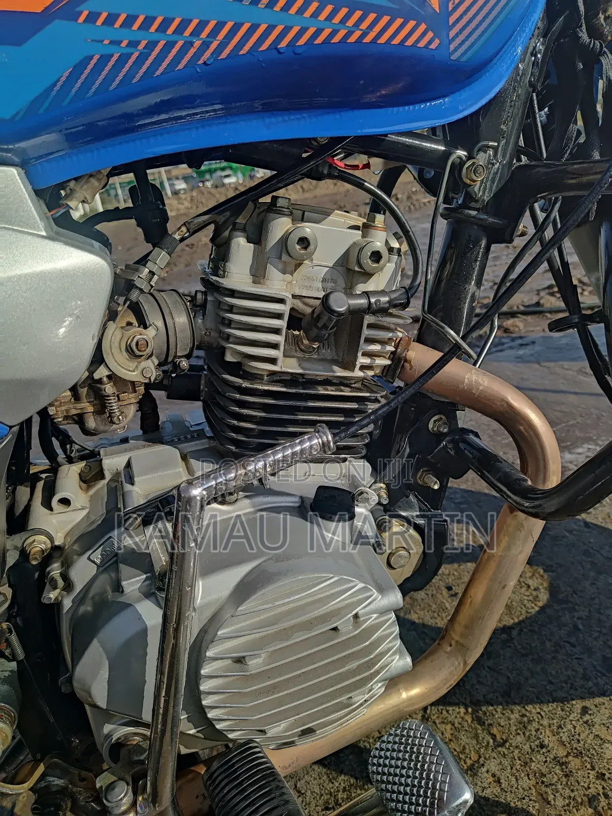 TVS HLX Plus ES 2023 Blue