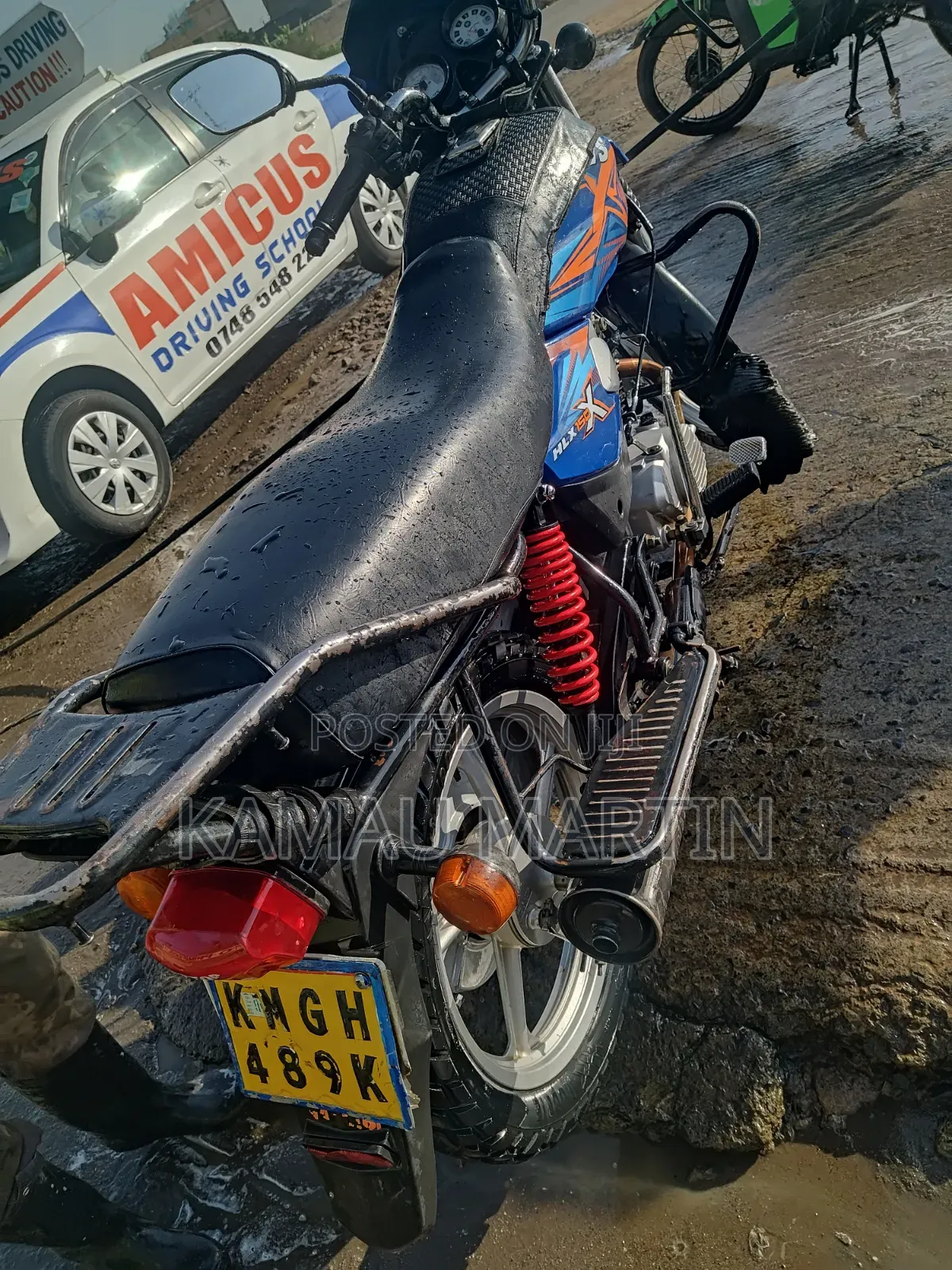 TVS HLX Plus ES 2023 Blue