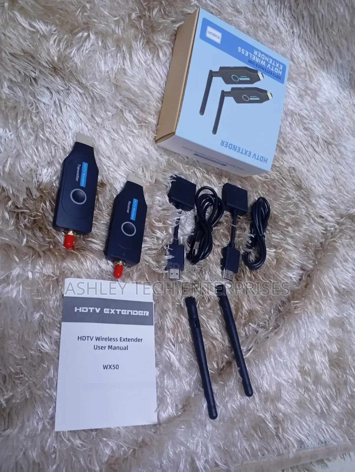 Fjgear Plug Play Wireless Hdmi Extender