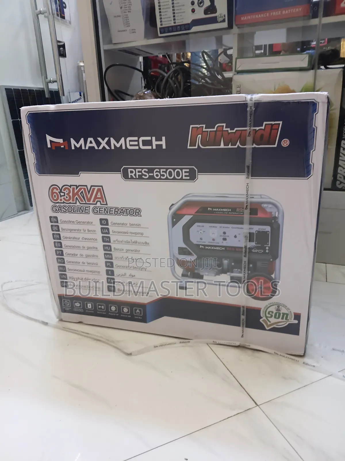 Maxmech RFS-6500e Gasoline Generator