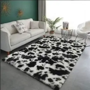 Black and White Patched Rugs
