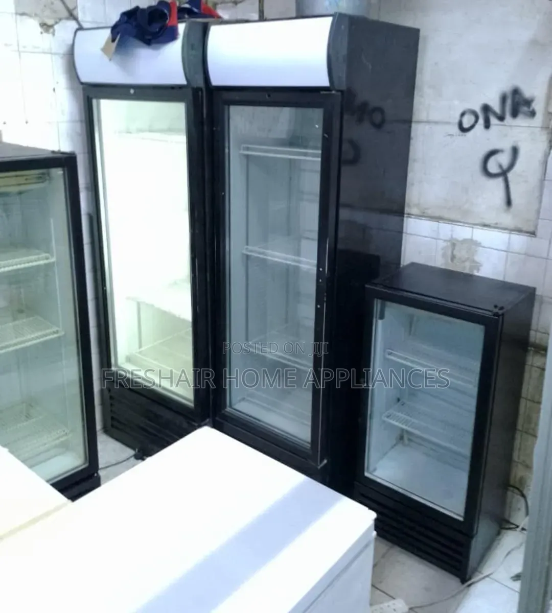 Min and Larger Commercial Display Fridge