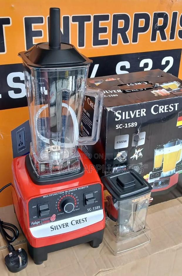 Silver Crest 2-in-1 Heavy Duty Blender Grinder 2l