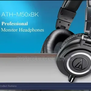 Original Audio-Technica Ath-M50x Professional Studio Monitor