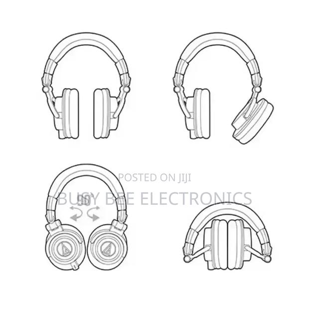 Original Audio-Technica Ath-M50x Professional Studio Monitor - thumbnail 5