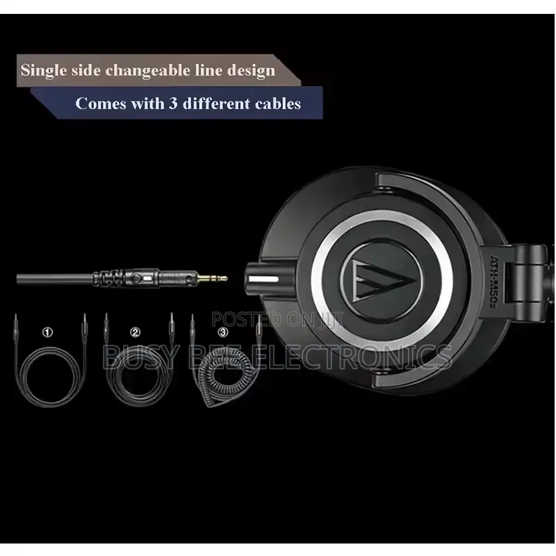 Original Audio-Technica Ath-M50x Professional Studio Monitor