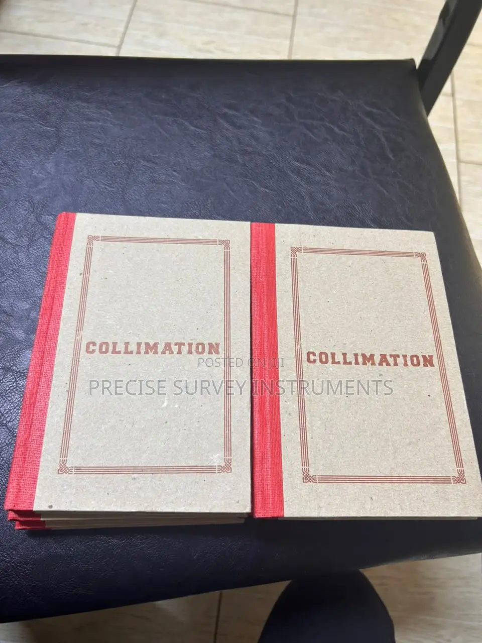 Collimation Method Survey Record Book