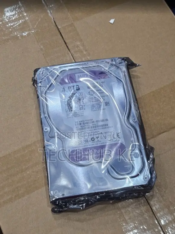Wd Purple 4tb CCTV Hard Drive High Capacity Surveillance Storage
