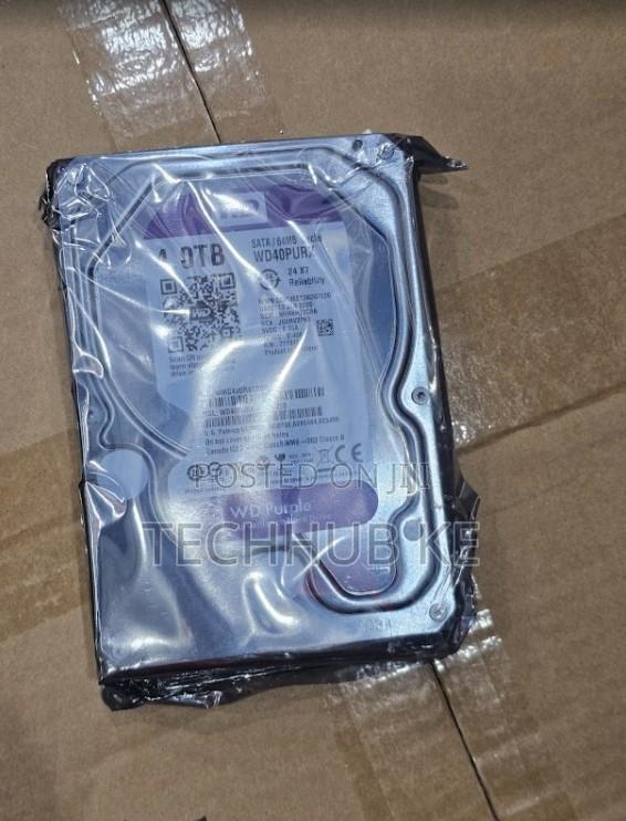 4tb Security Camera Hard Disk Wd Purple DVR NVR Storage Drive