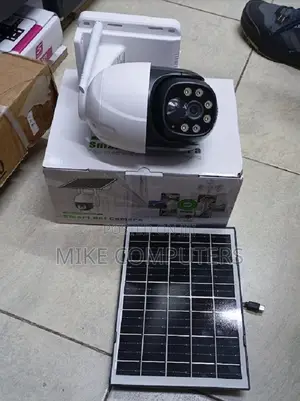 4g Single Lens Wifi Solar Powered CCTV Camera With Audio