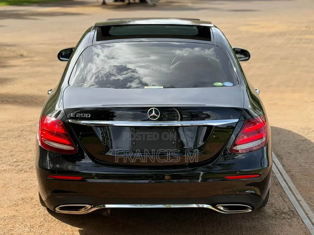 Mercedes-Benz E200 2019 Black
