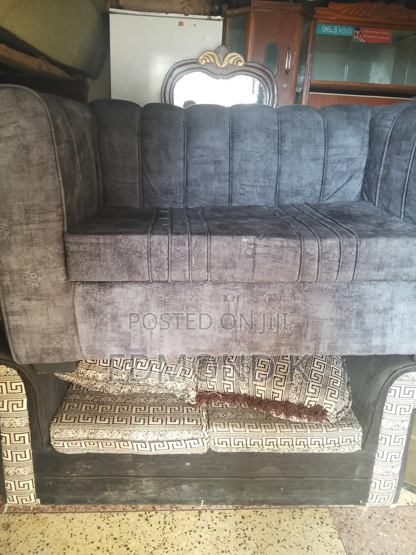 Greyish Sofa Set