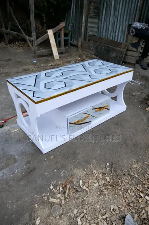 White Marble Coffee Table