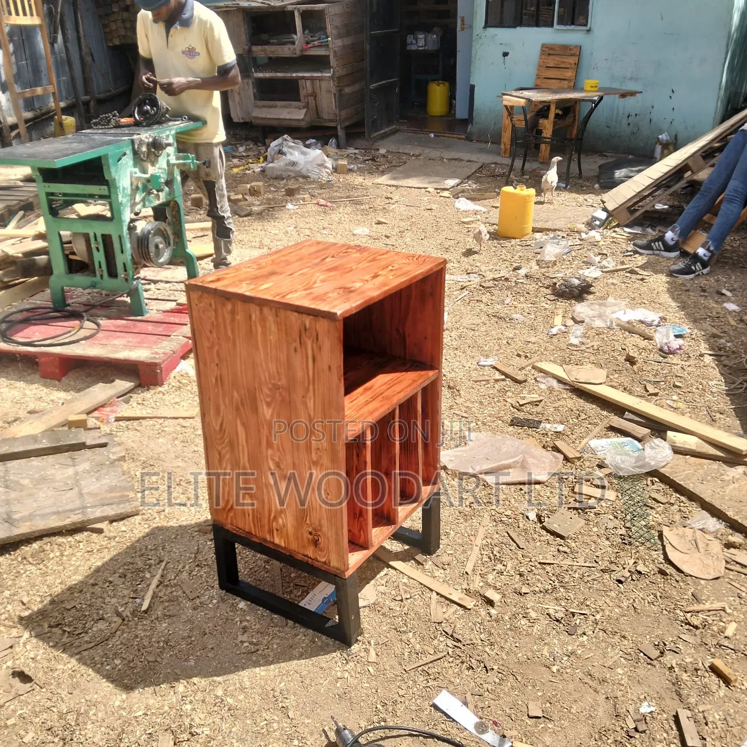 Strong Wooden Night Stand/Cabinet