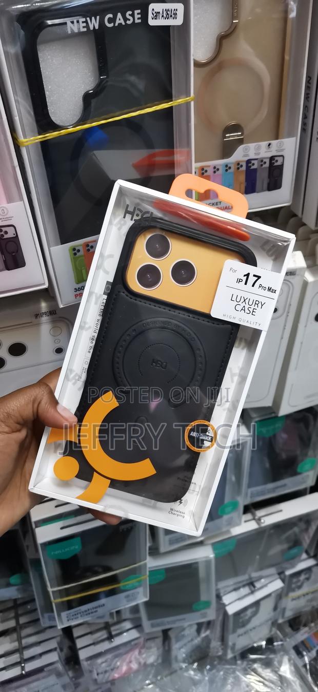 iPhone 17 Pro Max Case, a Luxury Leather-Style Cover. - thumbnail 2