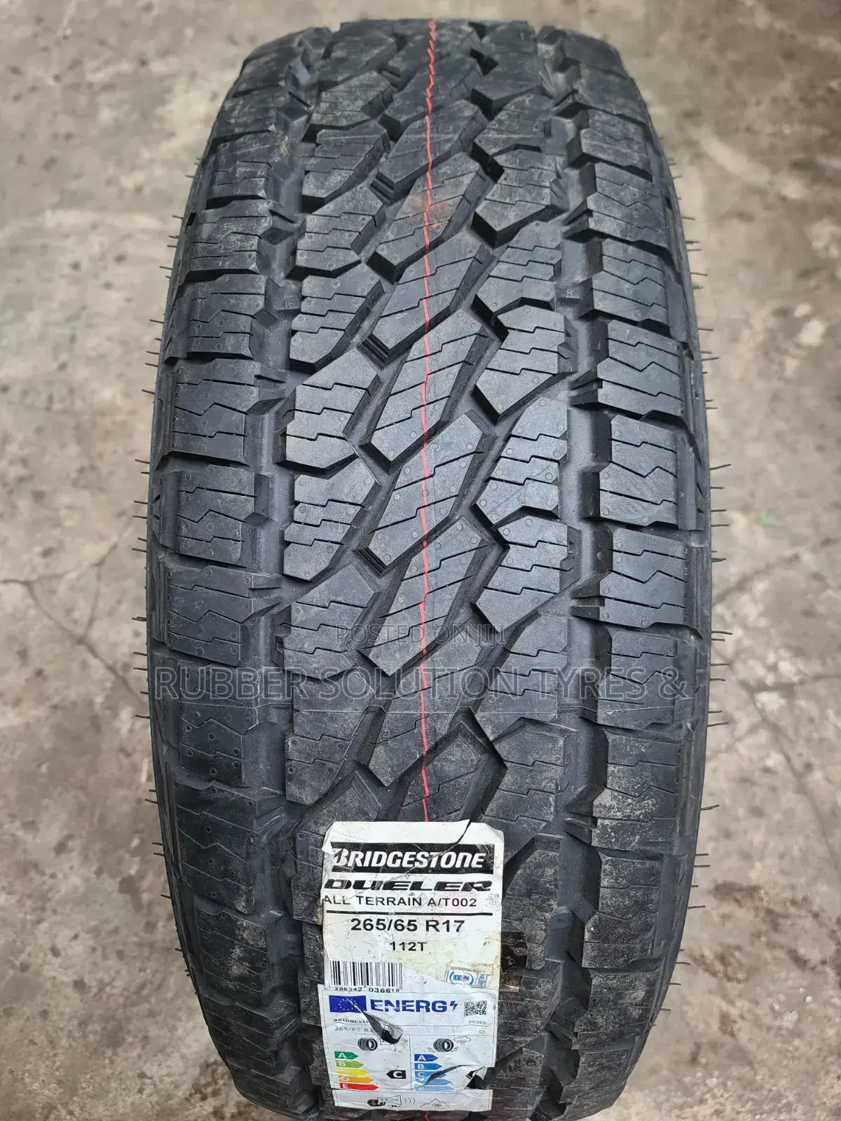 265 /65 R17 Bridgestone Tyres 112 T Dueler a/T-002 All-Terrain