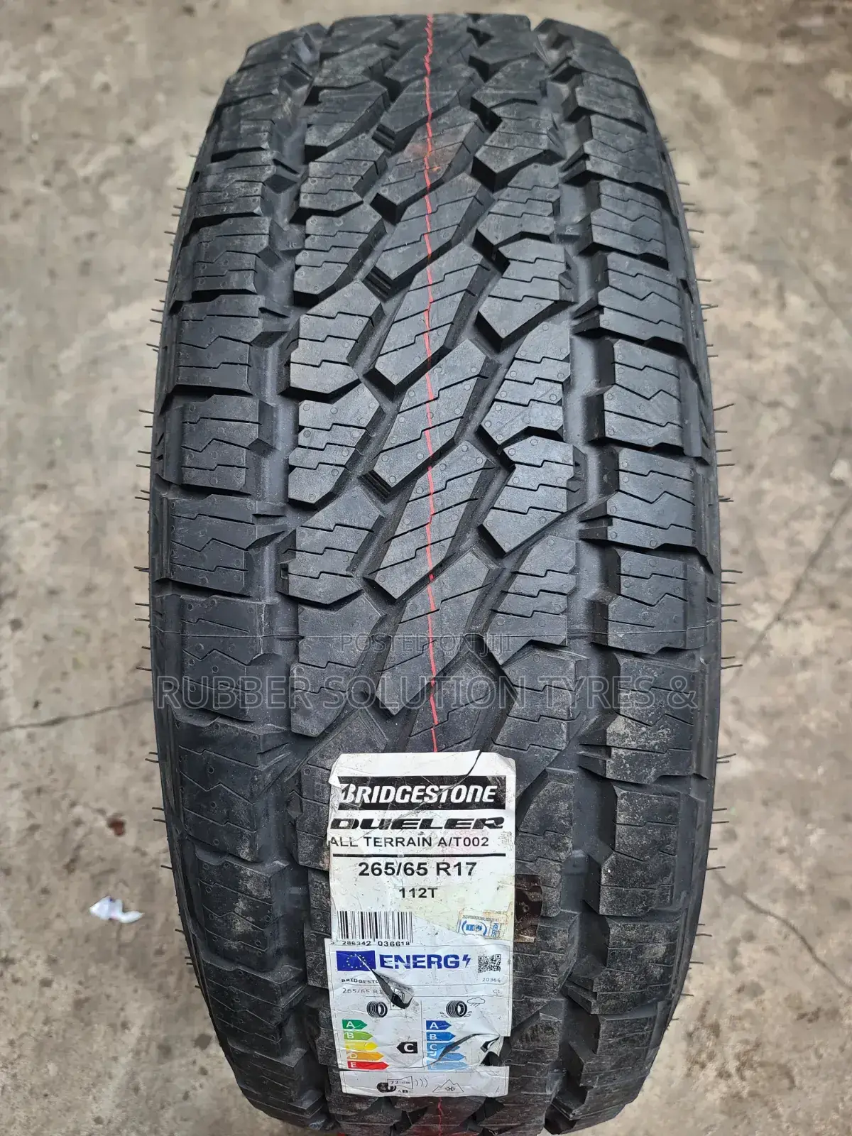 265 /65 R17 Bridgestone Tyres 112 T Dueler a/T-002 All-Terrain