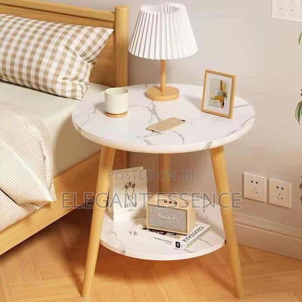 2 Layer Minimalist Nordic Syle Coffee Side Table - thumbnail 3