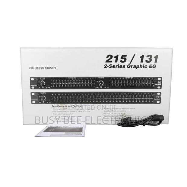 215 Dual Channel 15-Band Graphic Equalizer